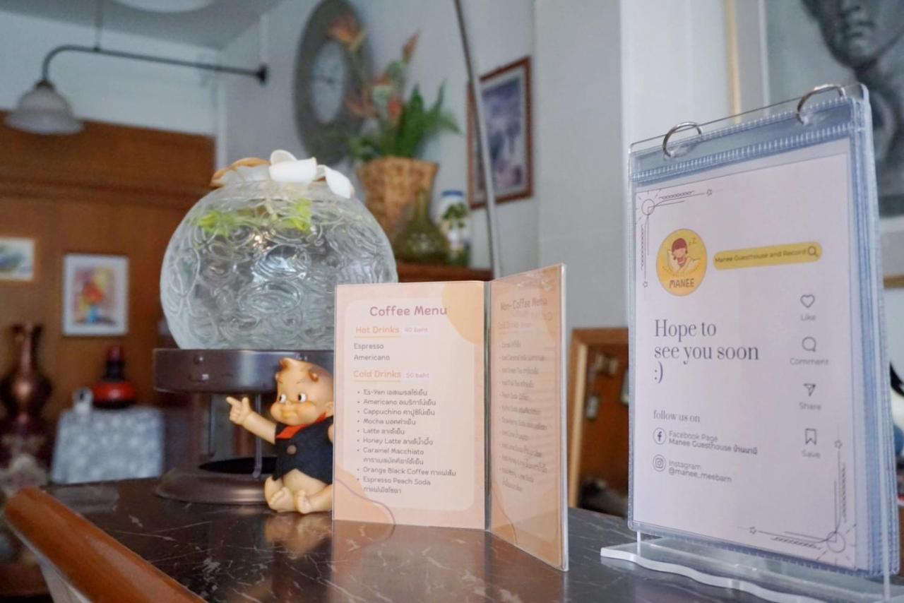 Manee Guesthouse And Record บ้านมานี Chiang Mai Dış mekan fotoğraf
